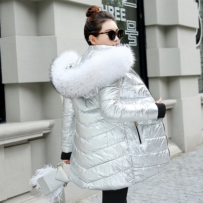 Parka-pour-femme-manteau-long-et-chaud-couleur-argent-avec-col-en-fourrure-large-collection-hiver