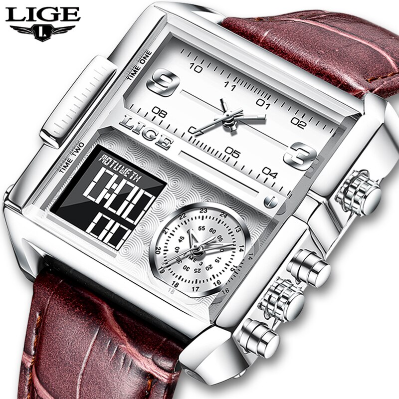 LIGE-Montre-de-Sport-pour-Homme-Horloge-tanche-de-Top-Marque-de-Luxe-Quartz-Analogique-Militaire