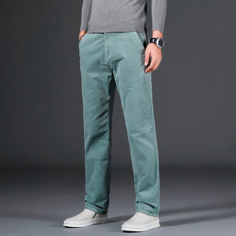 SULEE-pantalon-droit-en-velours-c-tel-pour-homme-classique-lastique-bleu-marron-la-mode-grande