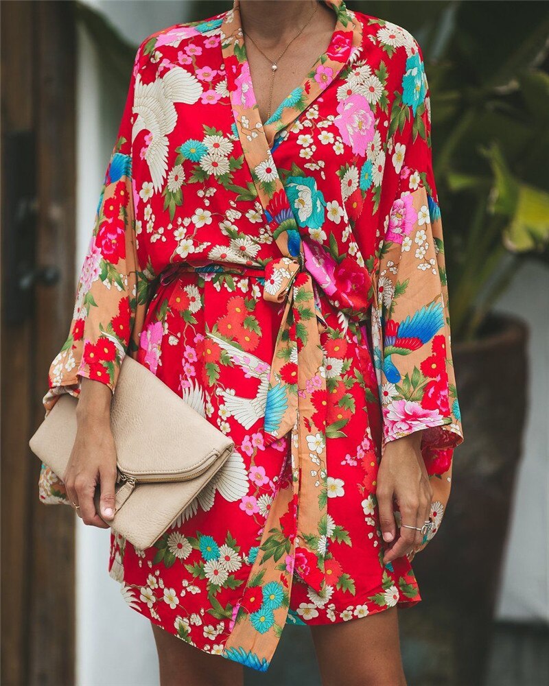 Chemisier-Kimono-manches-longues-pour-femmes-nouveau-Style-imprim-Floral-boh-me-ample-Long-Cardigan-manches