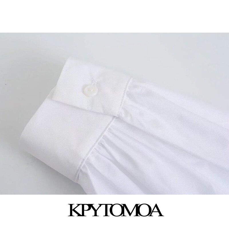 KPYTOMOA-Mini-robe-pliss-e-Vintage-manches-longues-et-boutons-pour-femme-v-tement-doux-et