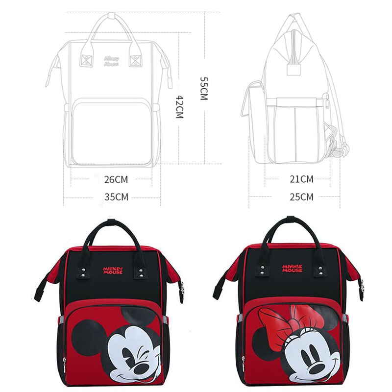 Sac-dos-de-maternit-Disney-pour-b-b-et-maman-grand-format-avec-charge-USB-pour