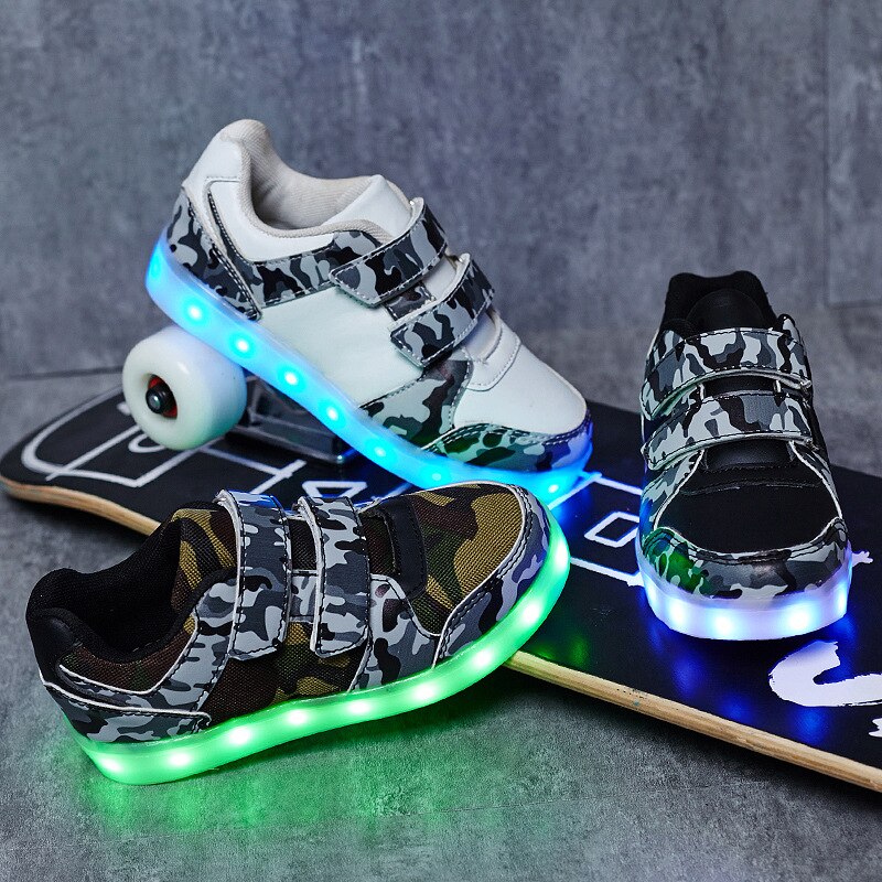 Chaussures-avec-semelle-Led-pour-enfants-baskets-lumineuses-et-lumineuses-avec-chargeur-USB-taille-25-37