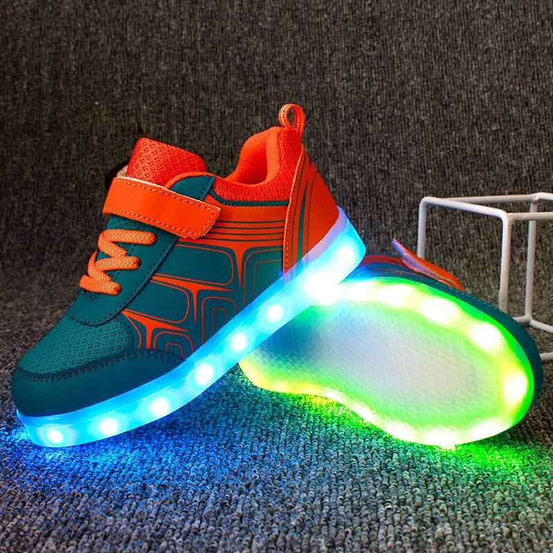 Chaussures-avec-semelle-Led-pour-enfants-baskets-lumineuses-et-lumineuses-avec-chargeur-USB-taille-25-37