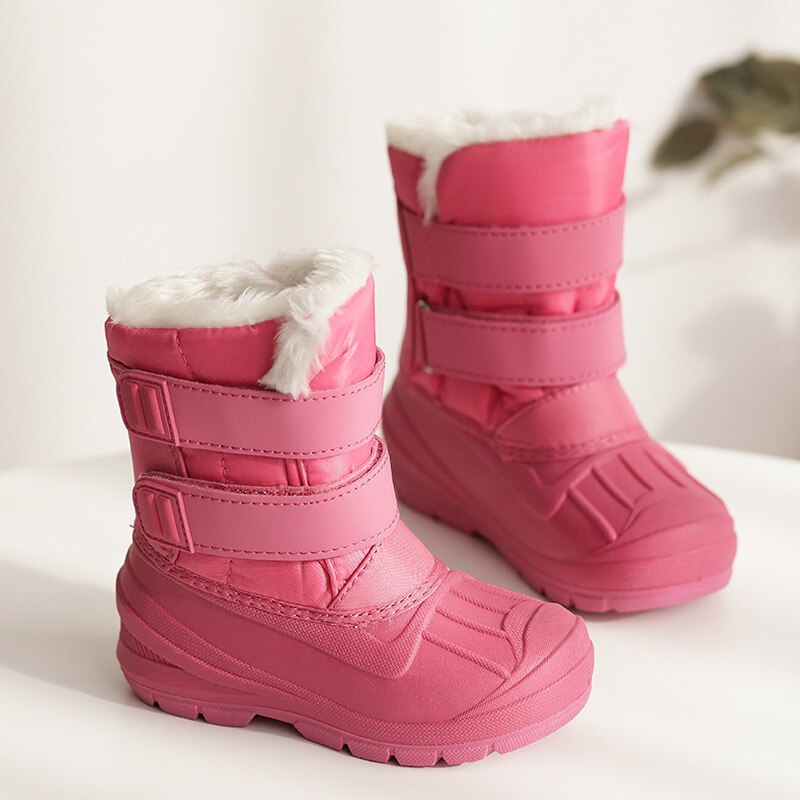 Bottes-de-neige-imperm-ables-pour-enfants-nouvelles-jolies-chaussures-de-ski-licorne-de-dessin-anim