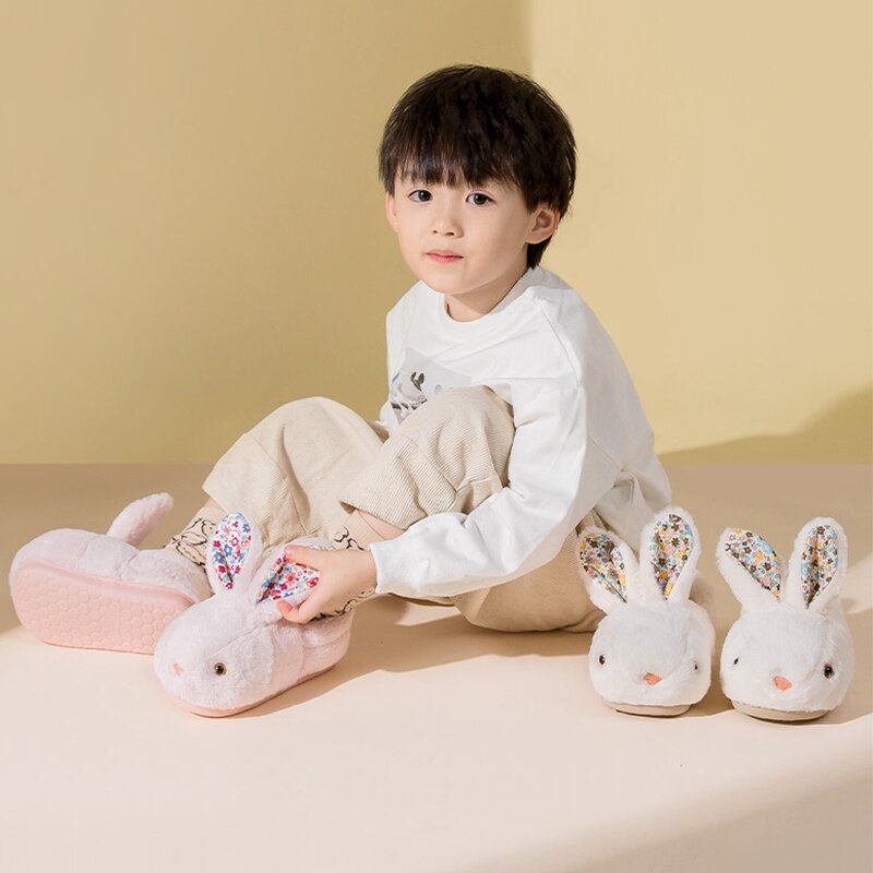 Pantoufles-chaudes-en-fourrure-pour-enfants-chaussons-de-lapin-de-dessin-anim-mignon-pour-gar-ons