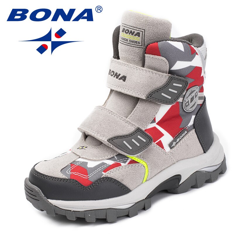 BONA-Bottines-scratch-pour-enfants-chaussures-d-hiver-bout-rond-pour-gar-ons-confortables-nouvelle-collection