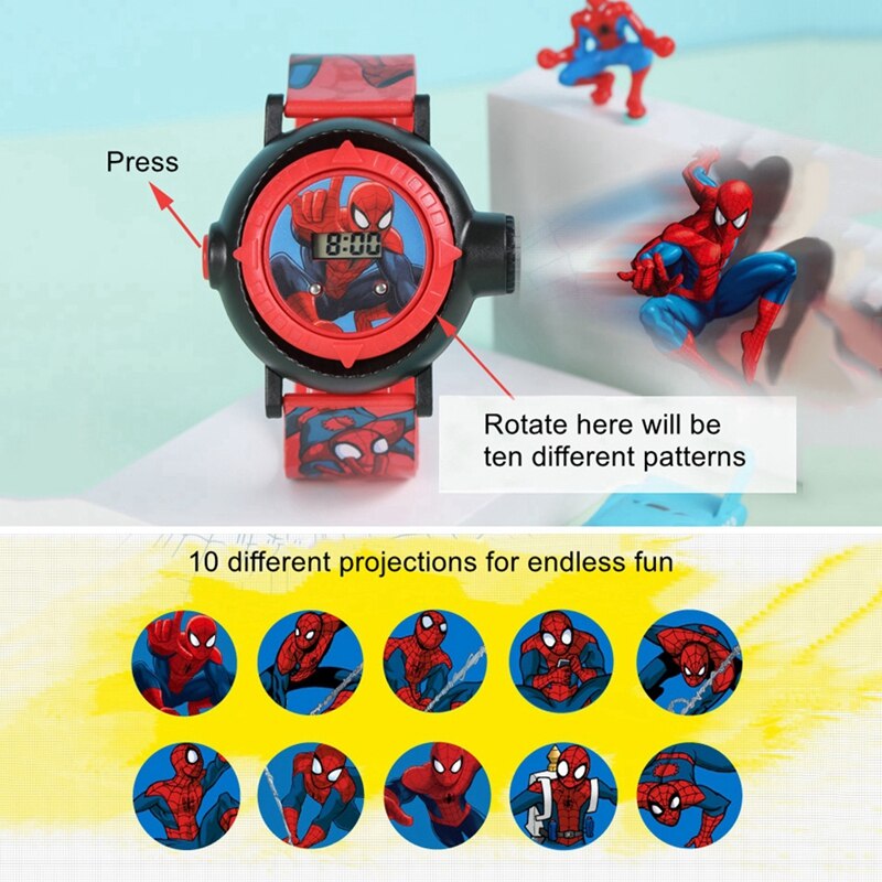 Montres-de-Projection-Spiderman-pour-enfants-montre-num-rique-pour-gar-ons-et-filles-affichage-LED