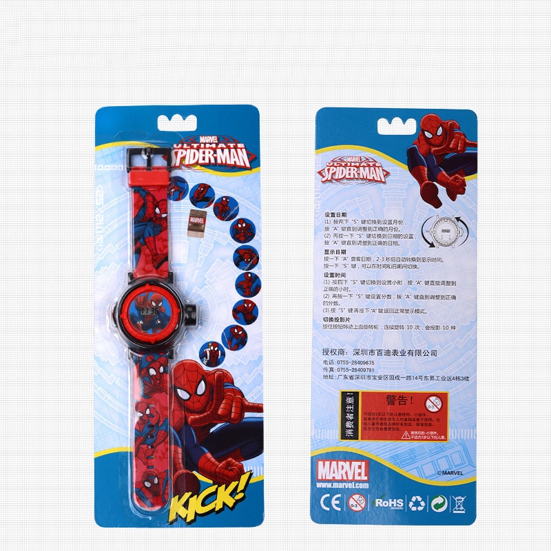 Montres-de-Projection-Spiderman-pour-enfants-montre-num-rique-pour-gar-ons-et-filles-affichage-LED