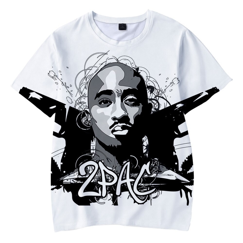 T-shirt-homme-fille-Streetwear-d-contract-surdimensionn-avec-impression-3D-2Pac-Tupac-rappeur-la-mode