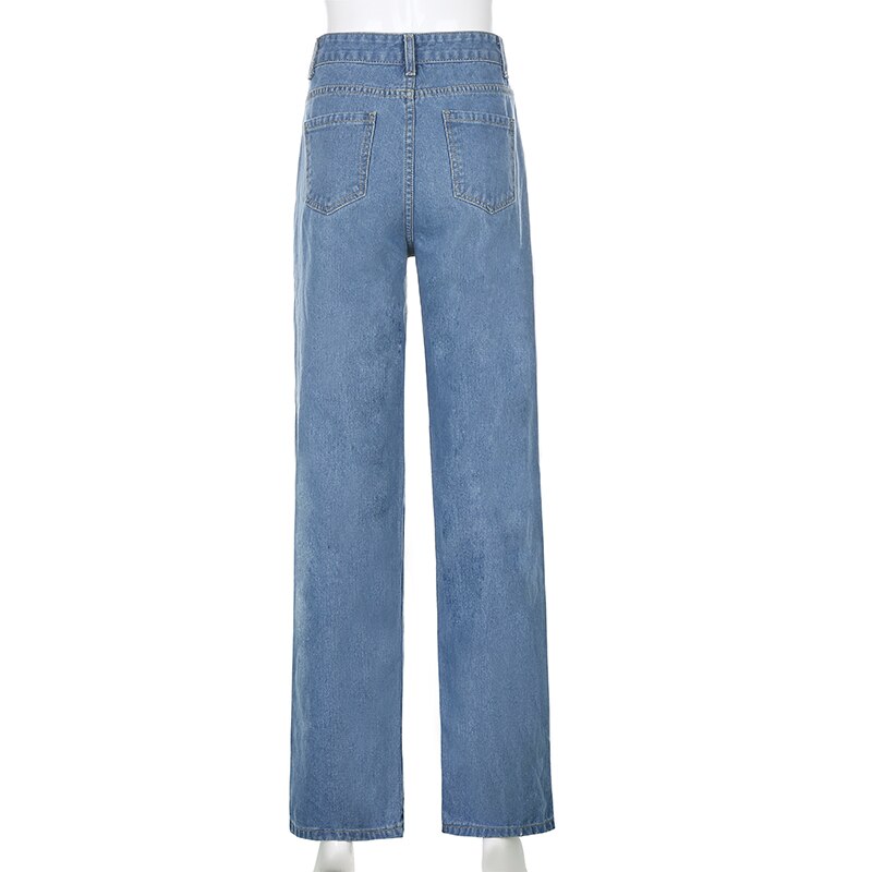 Darlingaga-jean-d-chir-taille-haute-pour-femmes-Streetwear-d-chir-trou-pantalon-d-contract-Denim