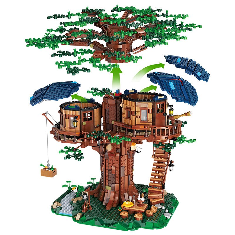 Blocs-de-construction-pour-enfants-1027-pi-ces-jouet-de-cr-ateur-de-maison-d-arbre