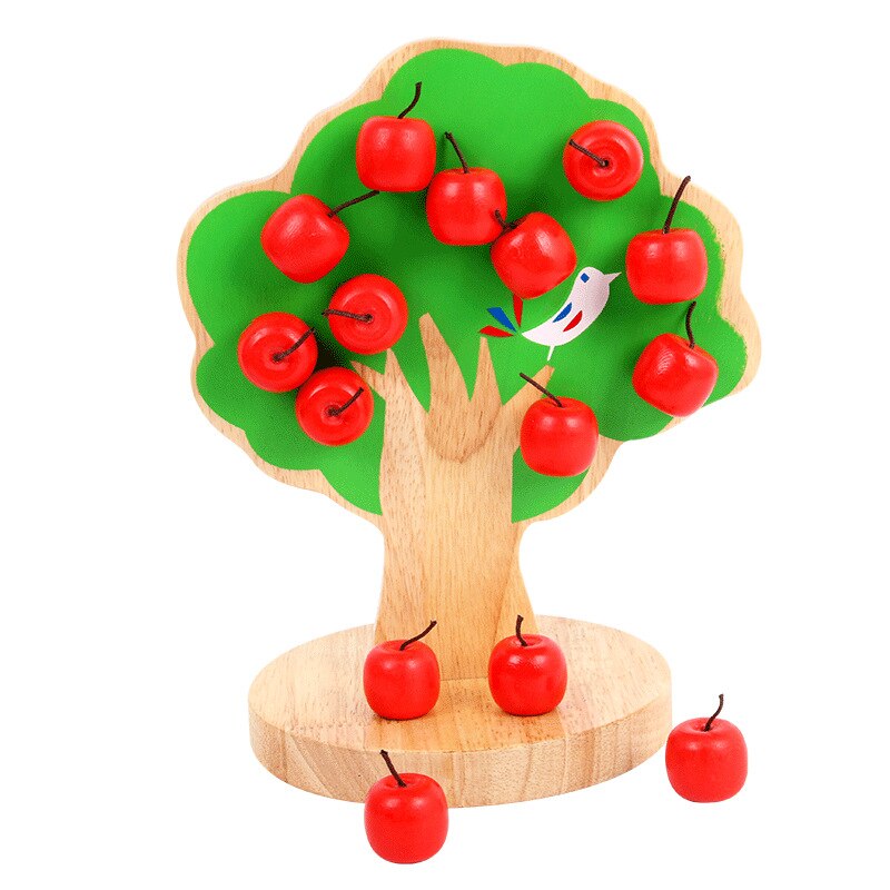 Puzzle-magn-tique-en-bois-Montessori-pour-enfants-nouveau-jeu-interactif-pour-enfants-arbre-pomme-jouets