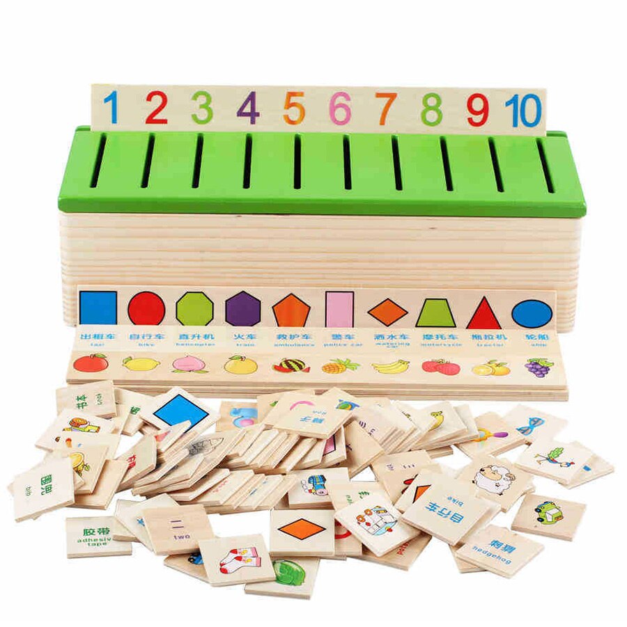 Bo-te-de-classement-en-bois-Animal-v-hicule-Fruit-jeu-de-correspondance-num-rique-jouets