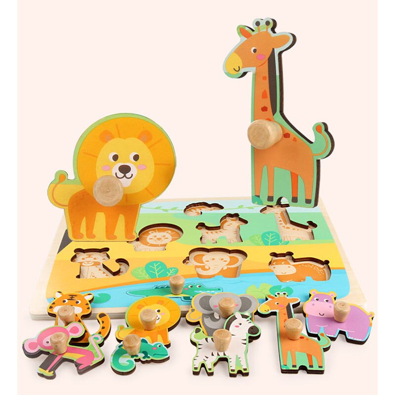 Jouet-en-bois-Montessori-pour-enfants-planche-main-pour-b-b-s-Puzzle-3D-jouets-ducatifs