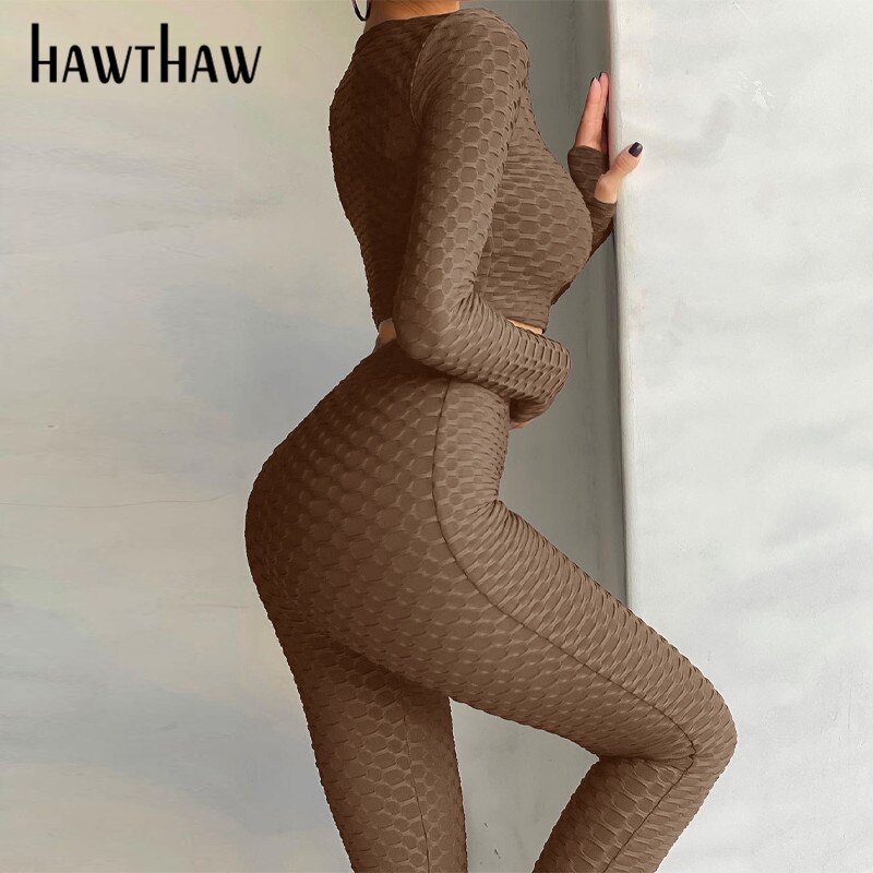 Hawthaw-ensemble-deux-pi-ces-pour-femme-haut-court-manches-longues-pantalon-de-sport-surv-tement