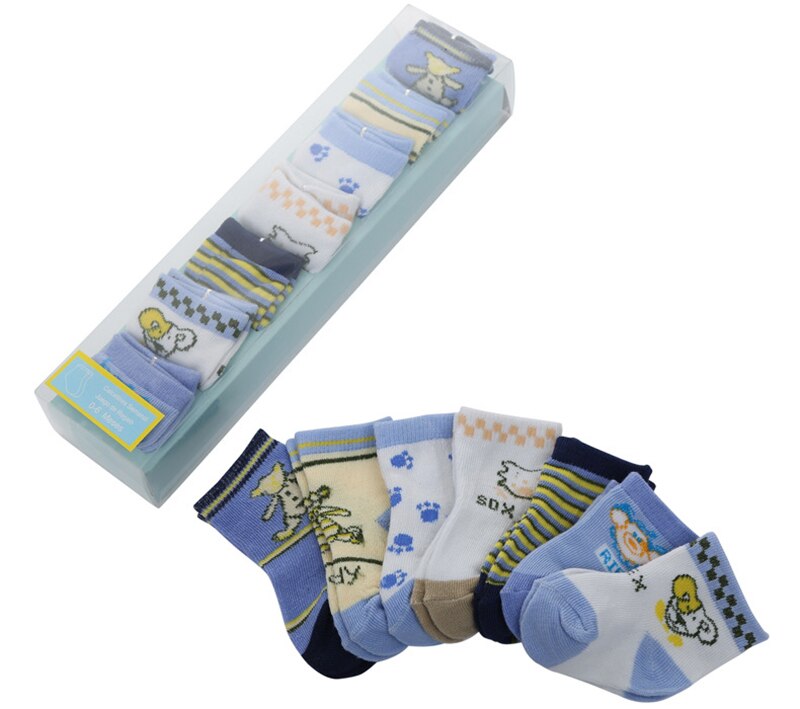 Chaussettes-respirantes-et-absorbantes-en-sueur-pour-enfants-pour-7-jours-par-semaine-en-coton-lettres