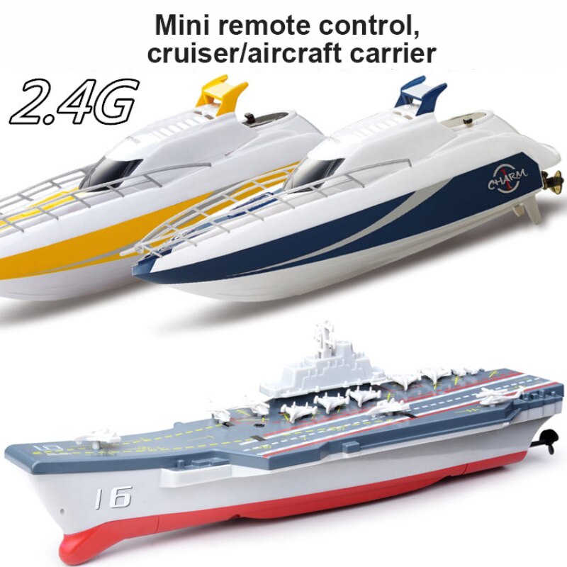 Mini-bateau-lectrique-sans-fil-avec-t-l-commande-2-4G-facile-utiliser-pour-enfants