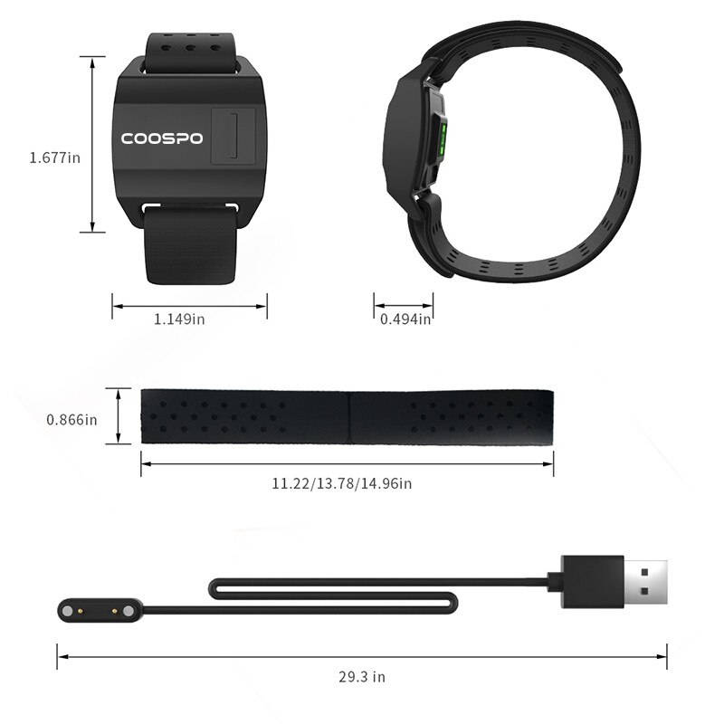 CooSpo-moniteur-de-fr-quence-cardiaque-HW706-Bluetooth-5-0-ANT-ip67-tanche-pour-ordinateur-de