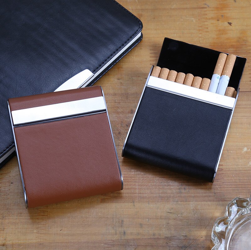 Bo-te-cigarettes-en-cuir-20-pi-ces-porte-Cigarette-carte-bancaire-porte-tabac-Mini-bo