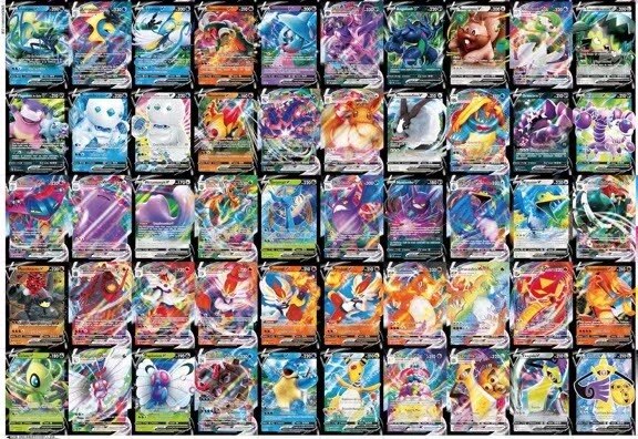 Pokemon-Collection-de-100-pi-ces-de-pok-mon-fran-ais-Pikachu-Dracaufeu-lokhclass-Salarsen-Vmax