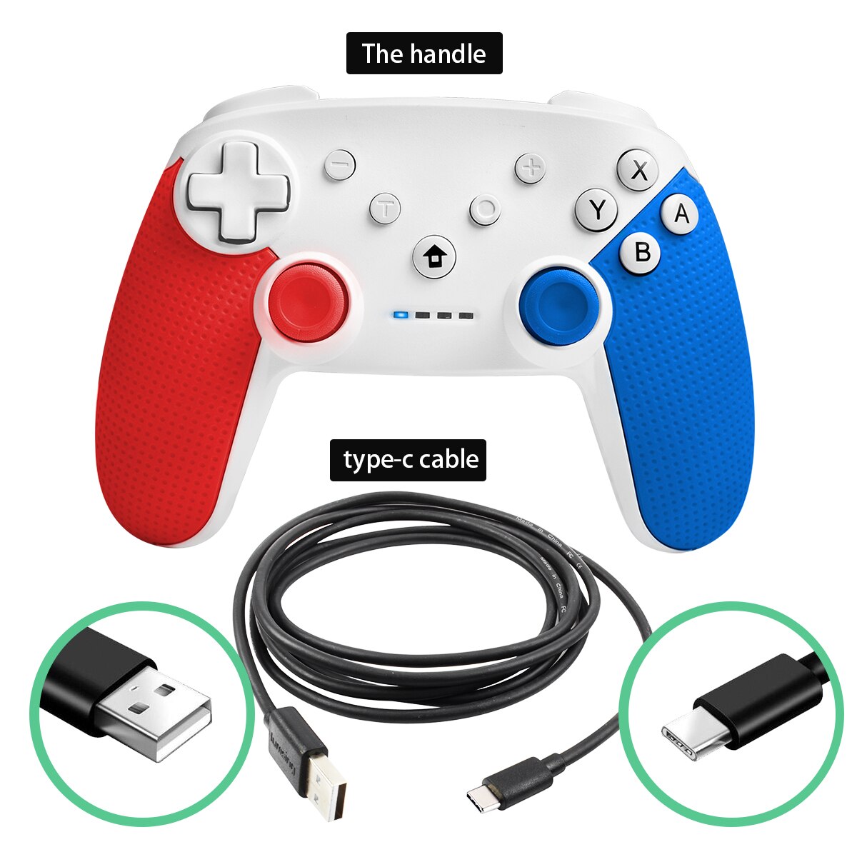 Manette-de-jeu-sans-fil-Bluetooth-6-axes-double-Vibration-pour-Console-Nintedo-Switch-Pro-contr