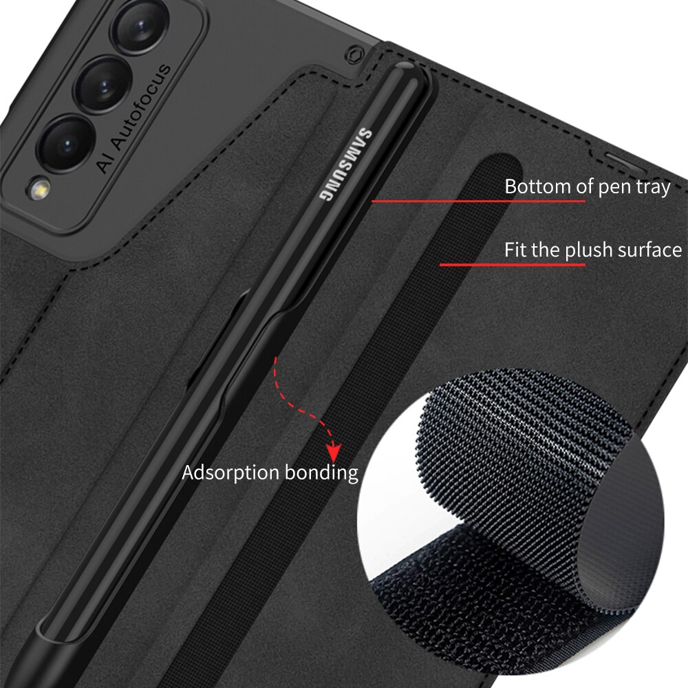 Coque-en-cuir-avec-support-pour-Samsung-Z-Fold-3-tui-amovible-avec-fente-pour-stylo