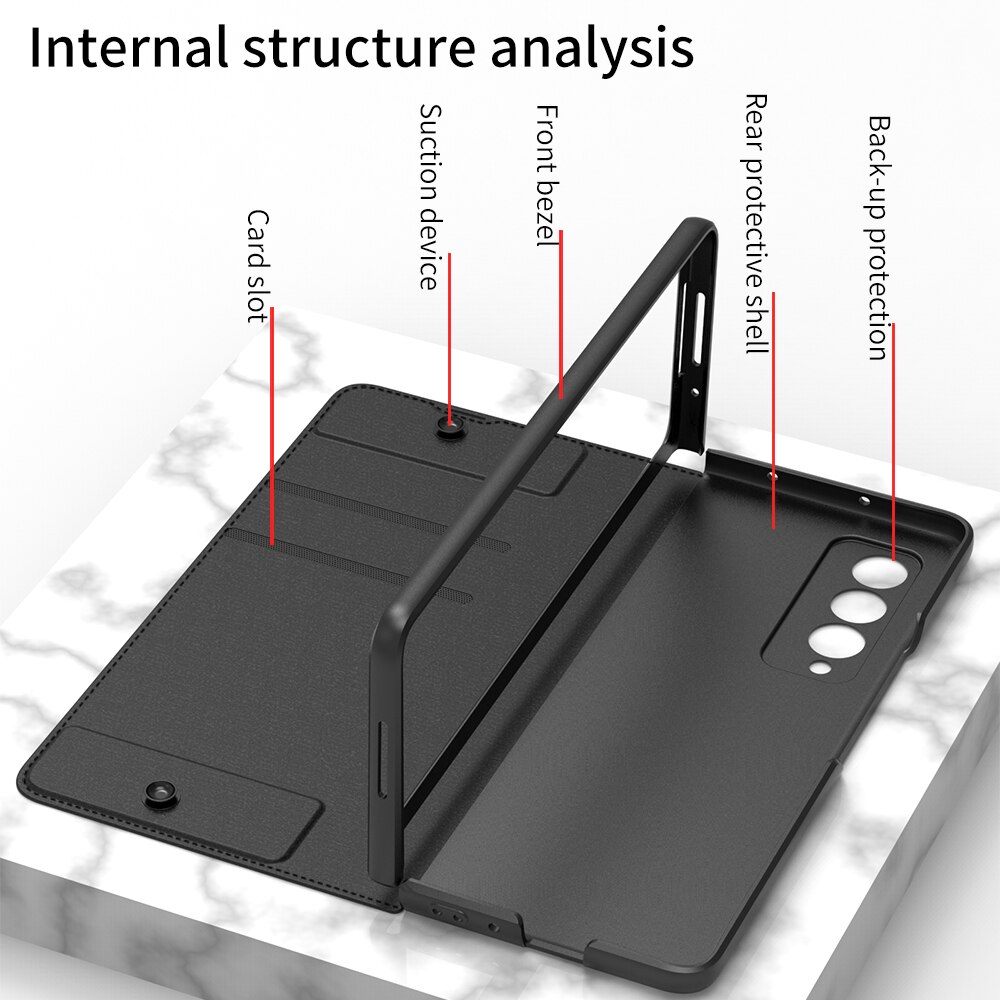 Coque-en-cuir-avec-support-pour-Samsung-Z-Fold-3-tui-amovible-avec-fente-pour-stylo