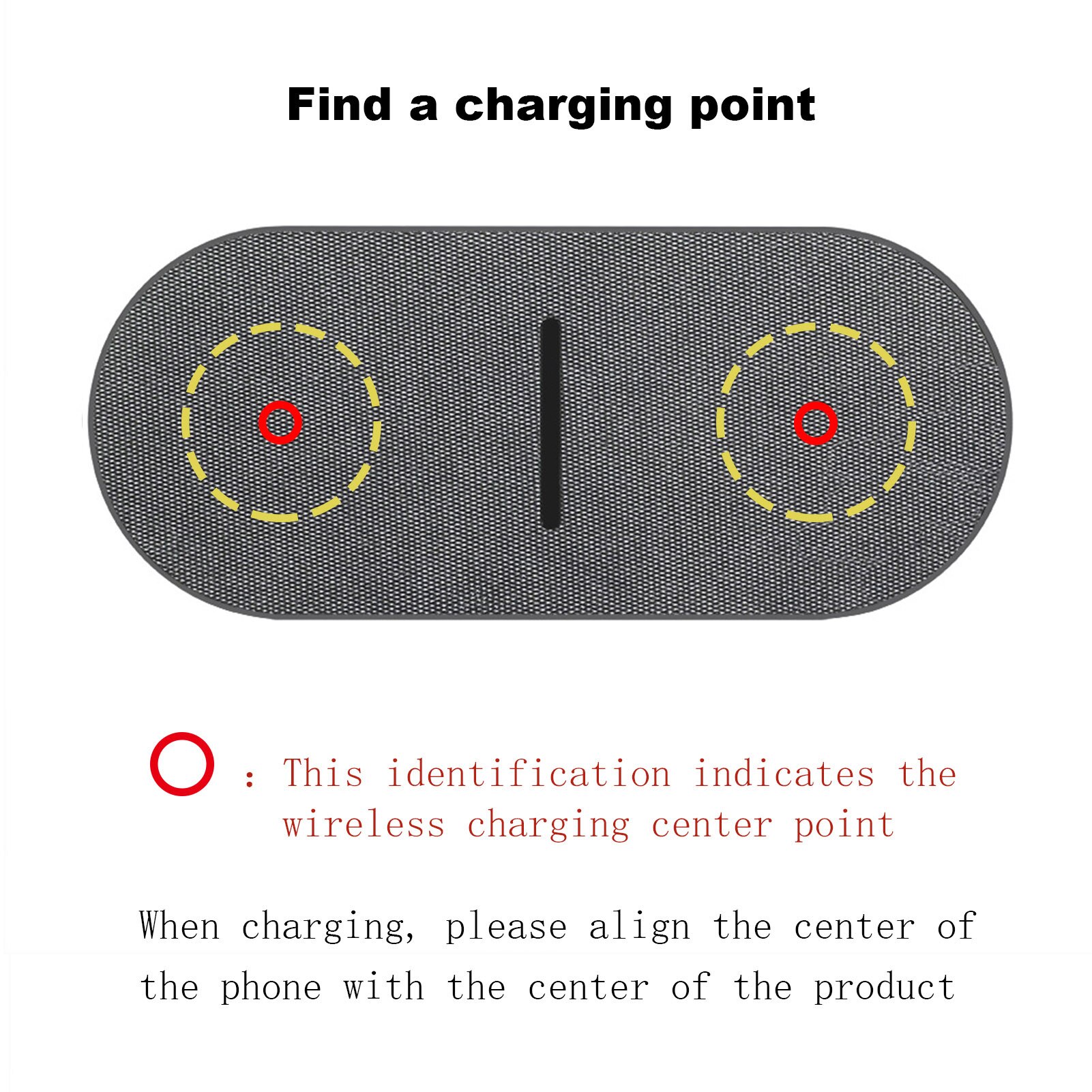 Chargeur-sans-fil-Qi-2-en-1-rapide-30W-coussinet-de-Charge-pour-iPhone-12-11