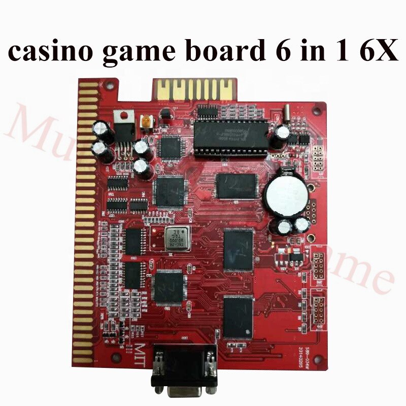 Machine-de-jeu-de-poker-Multi-6x-avec-fente-PCB-casino-pcb-taux-de-victoire-de