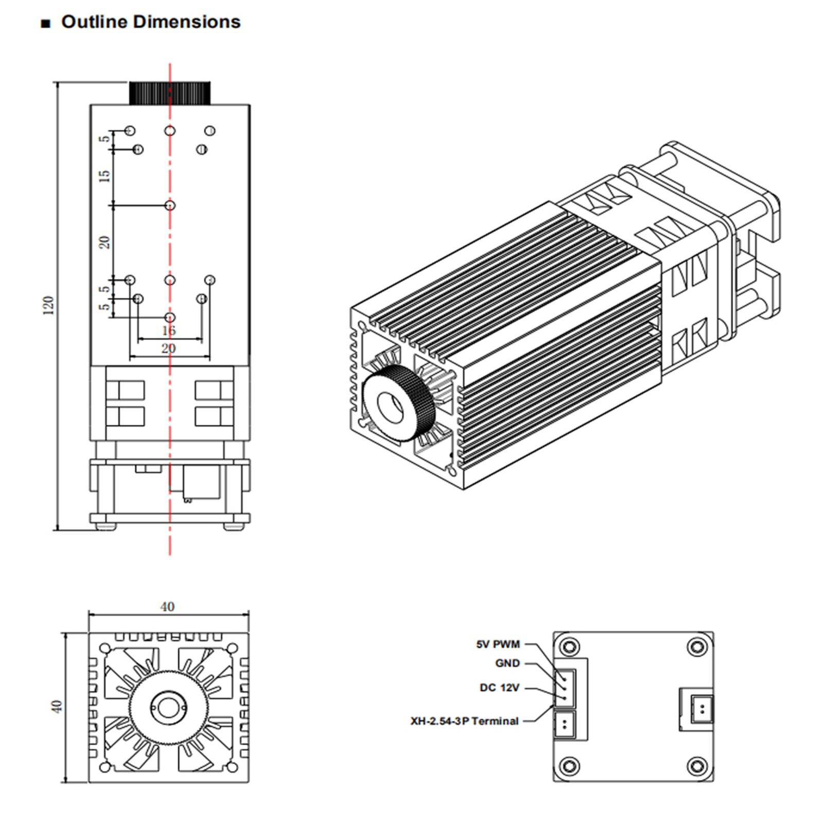 Module-LASER-40W-450nm-t-te-Laser-Module-de-d-coupe-et-de-gravure-technologie-points