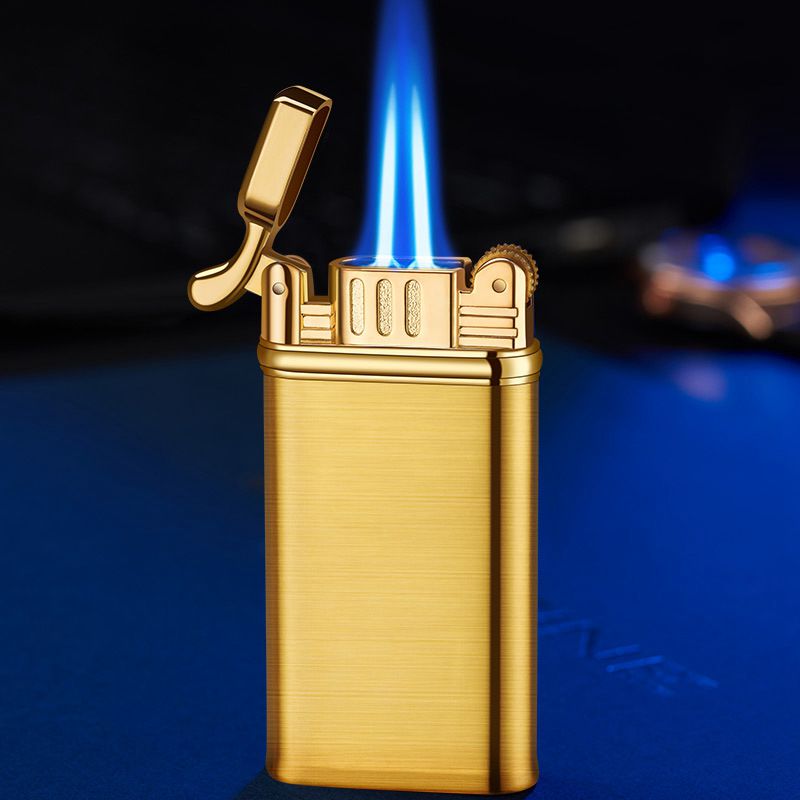 Allume-cigare-coupe-vent-personnalisable-au-gaz-Butane-outil-d-allumage-Jet-m-tallique