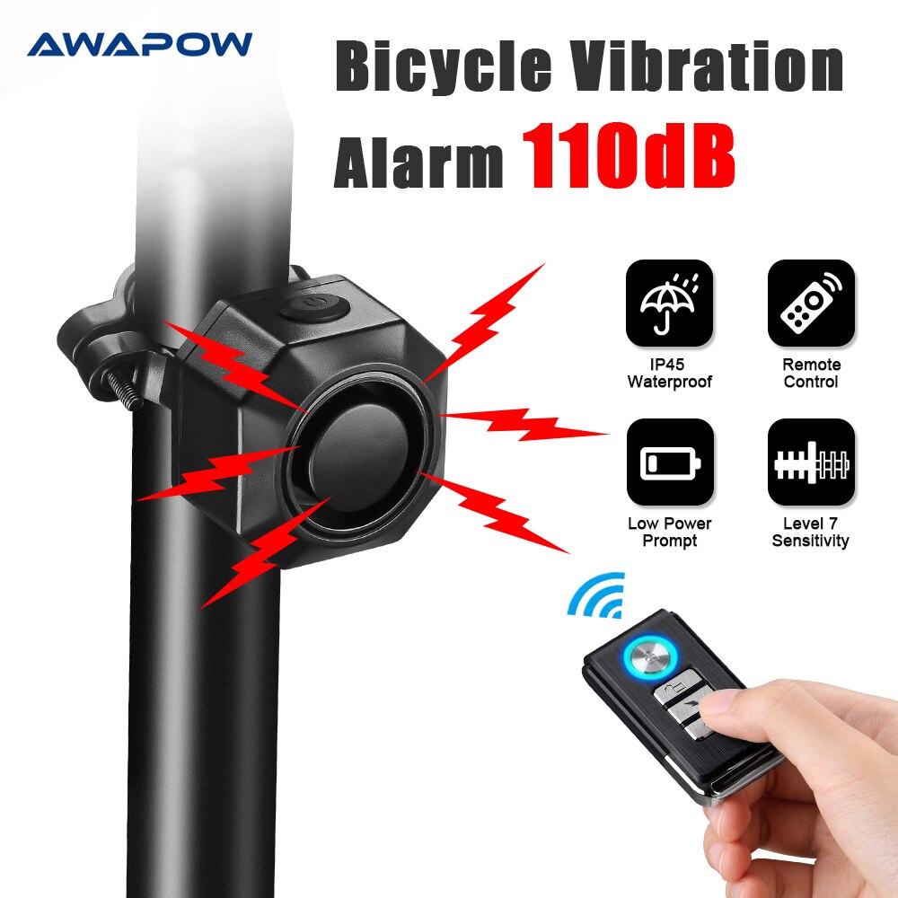 Awapow-syst-me-d-alarme-de-Vibration-de-v-lo-sans-fil-charge-USB-t-l