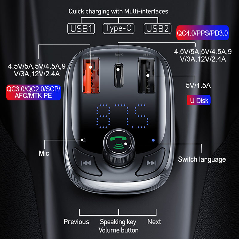 Baseus-Kit-Mains-Libres-avec-FM-Bluetooth-5-0-avec-MP3-pour-Voiture-Transmetteur-Lecteur-Audio