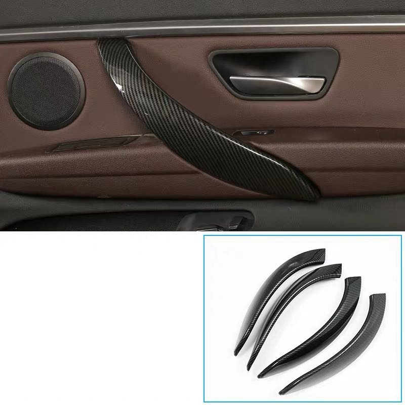 Garniture-de-couverture-de-poign-e-de-porte-int-rieure-aspect-carbone-pour-BMW-s-rie