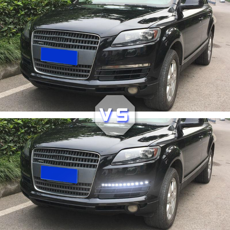 Feux-de-jour-LED-DRL-anti-brouillard-avec-clignotant-jaune-pour-Audi-Q7-2006-2007-2008