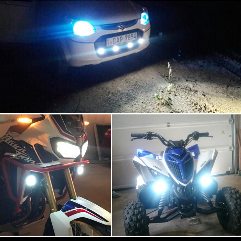 Phare-led-moto-Anti-brouillard-Tr-s-Blanc-et-Brillant-de-Moto-Spot-de-Motos-Feux