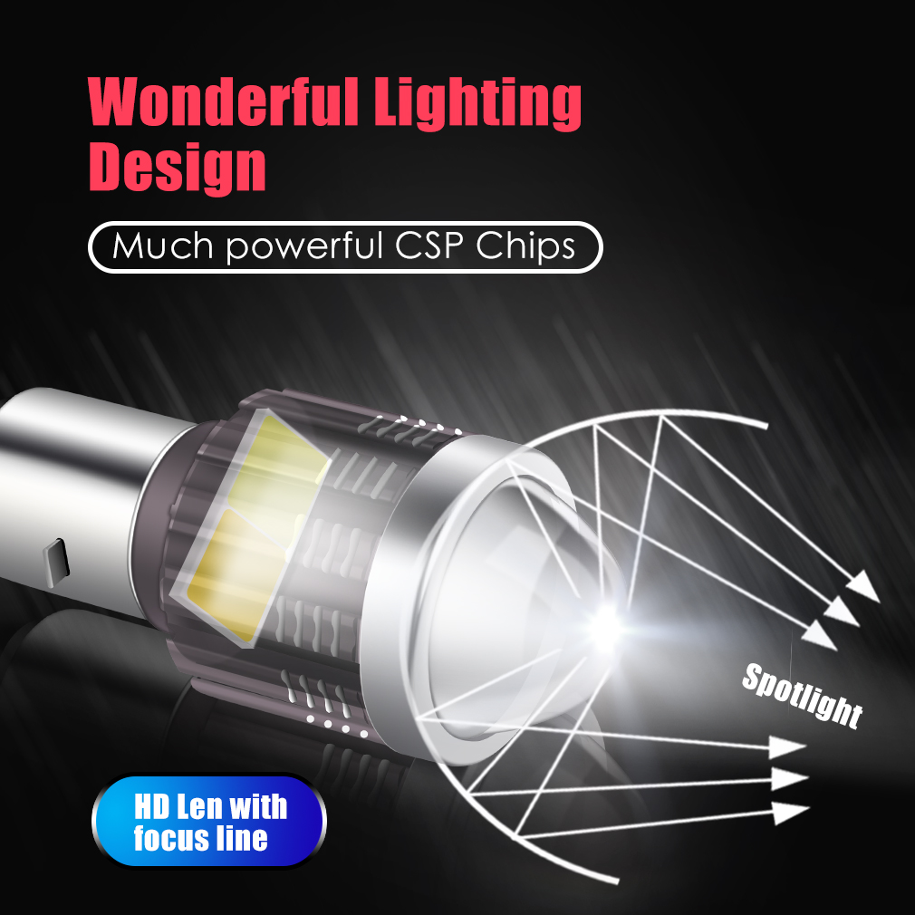 Ampoules-de-phare-de-Moto-CSP-10000Lm-H4-LED-H6-BA20D-P15D-lentille-jaune-Hi-Lo