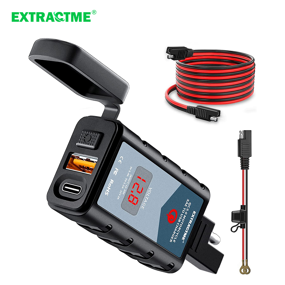 Extracteur-QC3-0-chargeur-de-moto-double-USB-tanche-rapide-adaptateur-de-Type-C-PD-12V