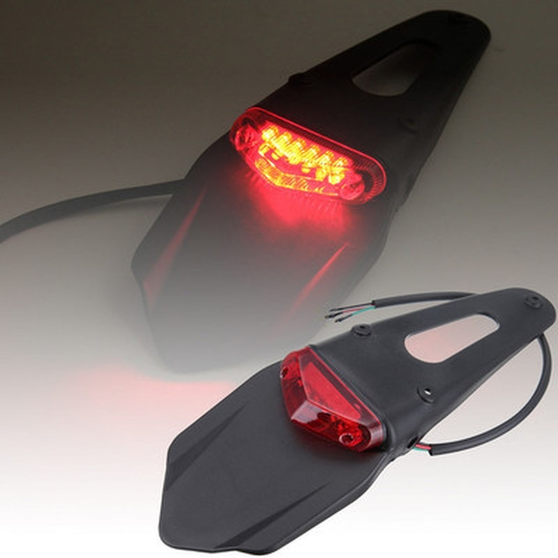 Feu-arri-re-LED-pour-motos-tout-terrain-phare-d-avertissement-de-frein-garde-boue-arri
