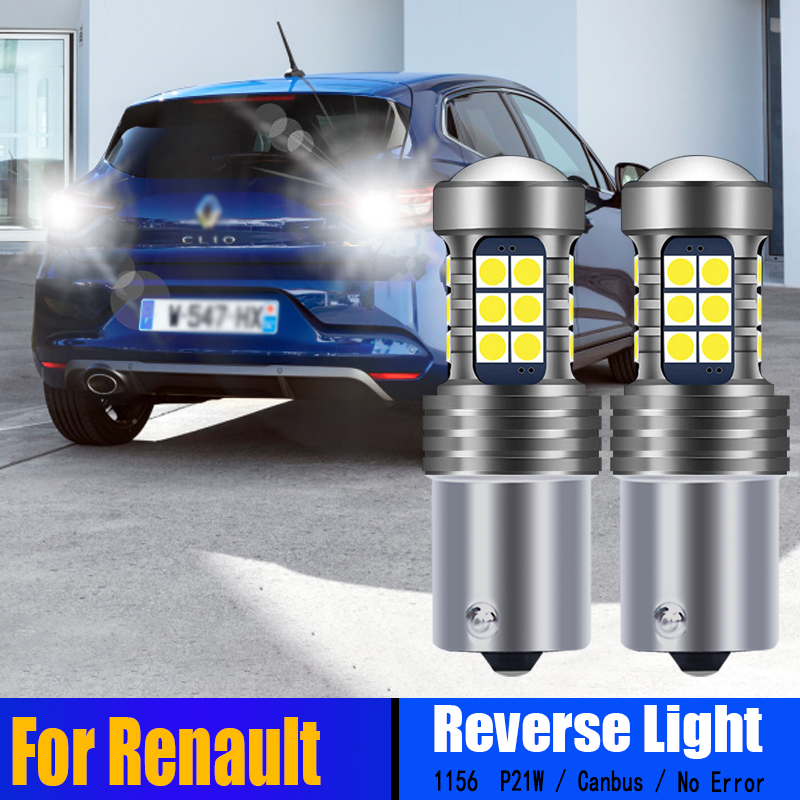 Ampoule-de-feu-de-recul-LED-Canbus-BA15S-2-pi-ces-P21W-pour-Renault-Avantime-alaska