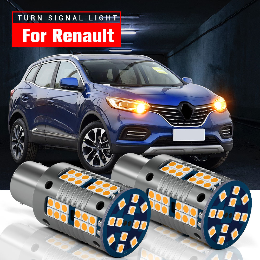 Clignotant-LED-Blub-PY21W-7507-BAU15S-Canbus-pour-Renault-Laguna-Espace-Megane-Sandero-Twingo-Grand-Scenic