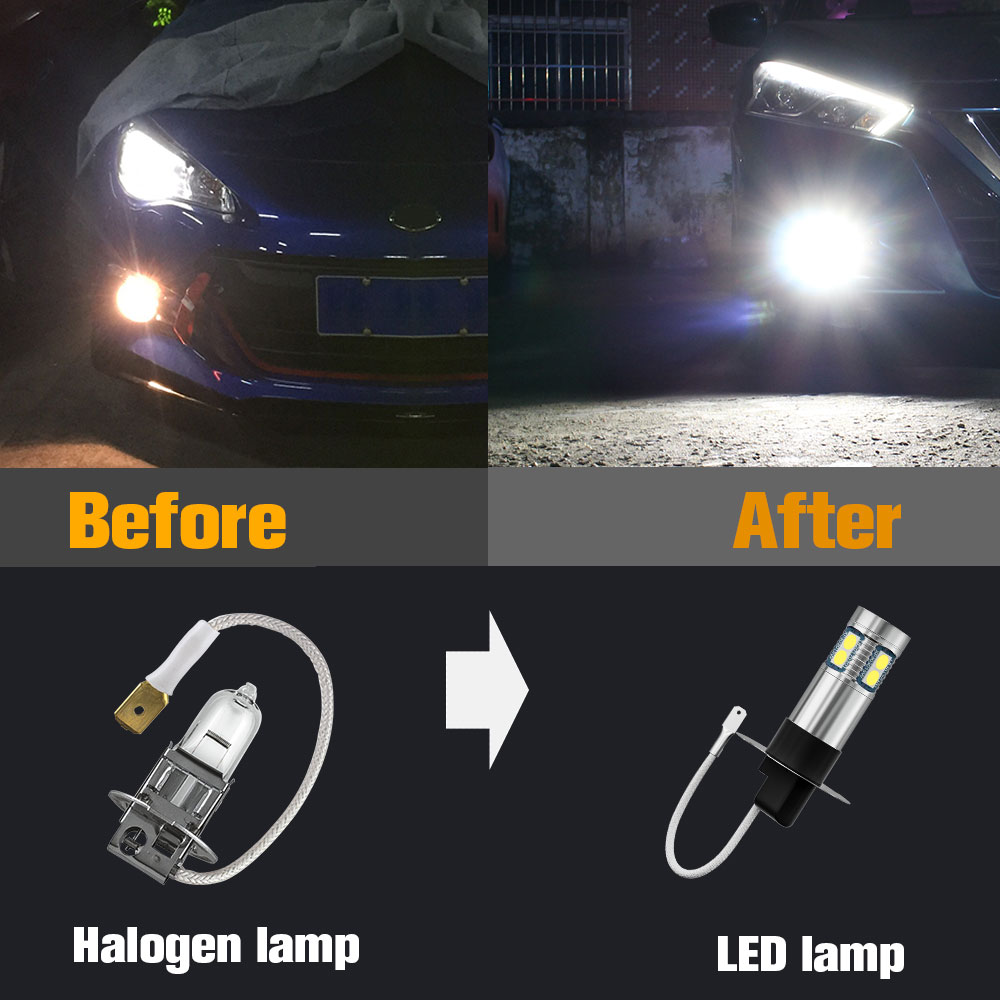 2pcs-LED-lampe-antibrouillard-sauvegarde-ampoule-H3-Canbus-sans-erreur-pour-Peugeot-106-806-1994-1995