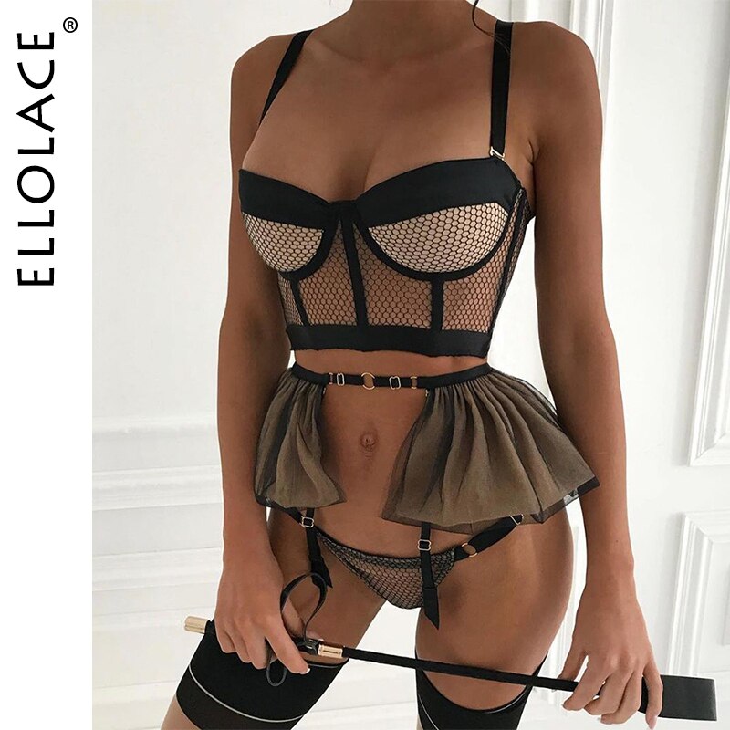 Ellolace-ensemble-de-Lingerie-Sexy-fantaisie-sous-v-tements-volants-ceinture-jarretelles-soutien-gorge-rembourr-en