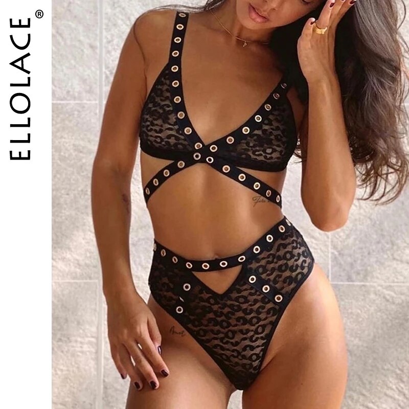 Ellolace-Lingerie-Bandage-Sexy-en-dentelle-sous-v-tements-transparents-soutien-gorge-rotique-sensuel-intime-ensembles