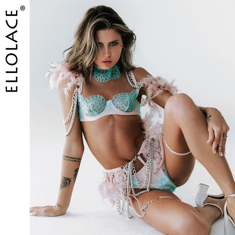 Ellolace-Plume-Lingerie-Pour-Femmes-Sous-V-tements-Non-Censur-18-Brassi-re-En-Tulle-Avec