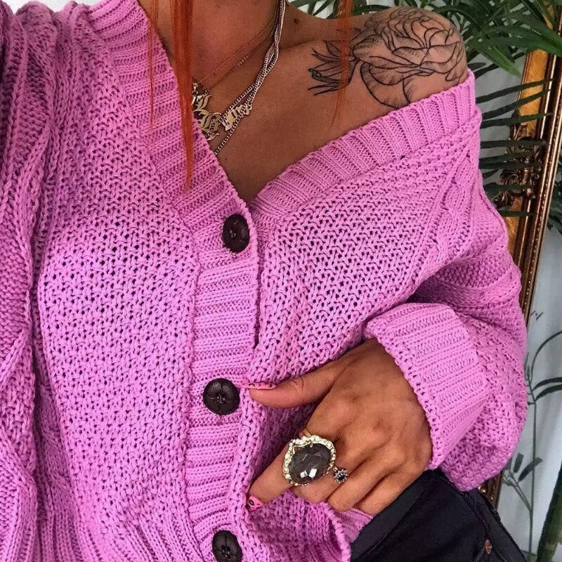 Cardigan-manches-longues-pour-femmes-tricot-d-contract-ouvert-devant-Floral-pull-over-d-contract-manteau