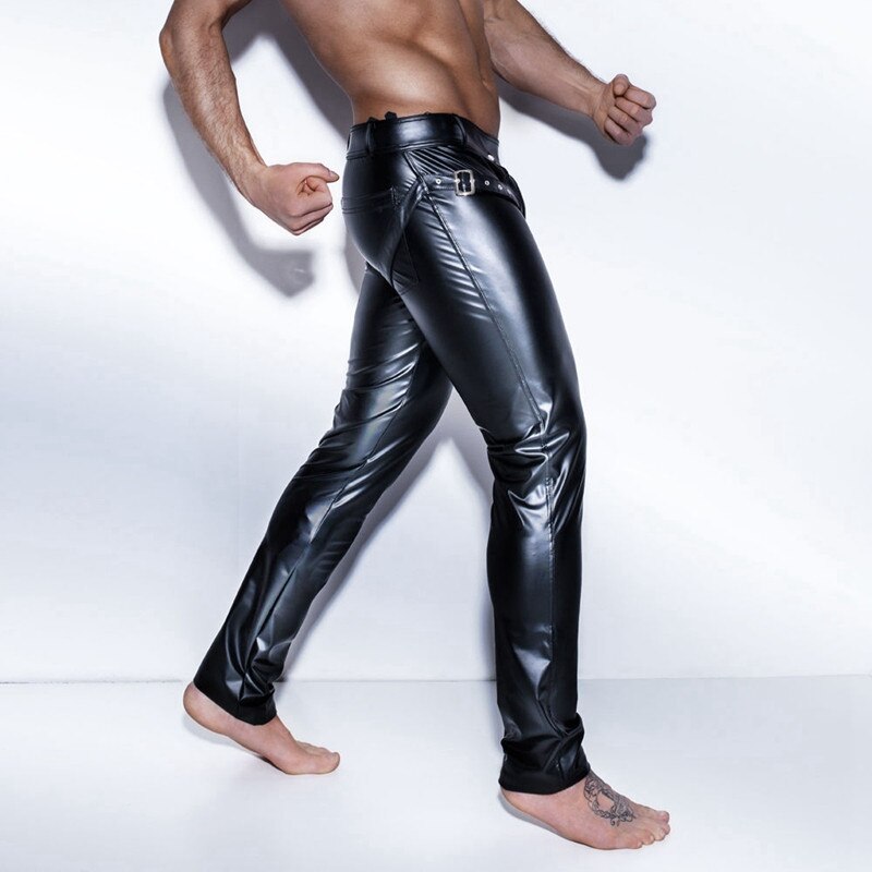 Wetlook-pantalon-f-tiche-en-Latex-pour-Gay-en-cuir-verni-BDSM-Bondage-p-le-de