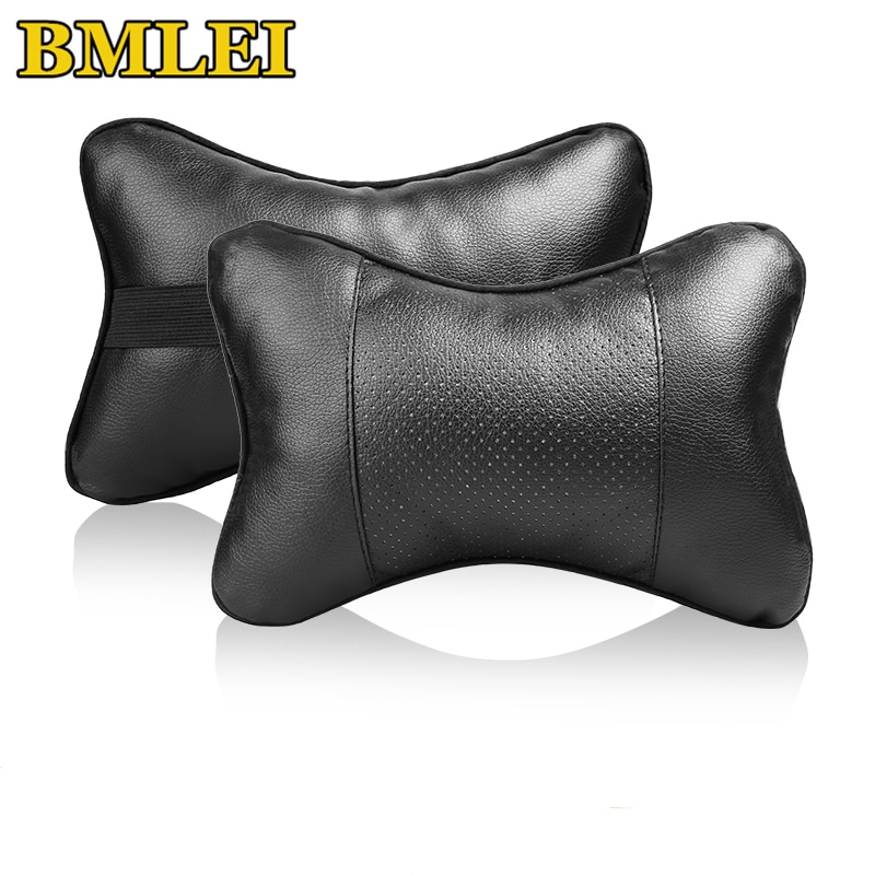 Mini-oreiller-universel-pour-le-cou-et-le-si-ge-Auto-en-cuir-PU-confortable-pour