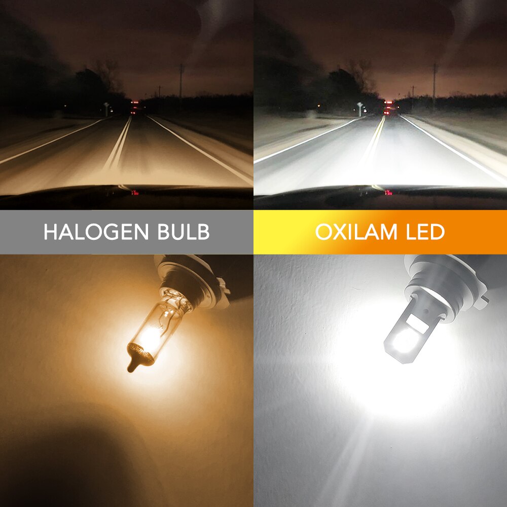 OXILAM-ampoule-de-phare-de-voiture-Led-2X-H7-blanc-sans-ventilateur-6000K-DC12V-pour-BMW